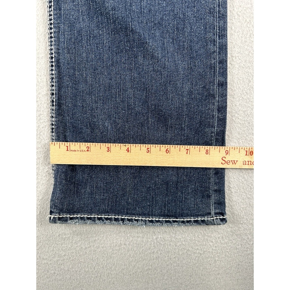 Womens Silver Jeans Suki Bootcut Lowrise Size 30x32 Medium Wash NICE! - Picture 8 of 10